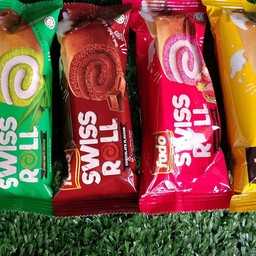 เค็กโรล 1ชุดมี4รสชาตนุ่มและมุ่น
