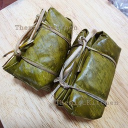 ข้าวต้มมัดโบราณไส้กล้วย