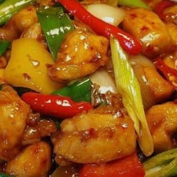ข้าวพริกเผาไก่