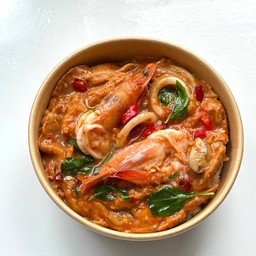 ข้าวไข่ข้นห่อหมกทะเล