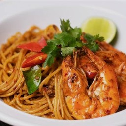 สปาเก็ตตี้ต้มยำกุ้งSpaghetti Tom Yum Kung