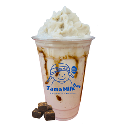 นมสดบราวน์ชูการ์ปั่น