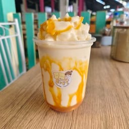 นมสดคาราเมลปั่น