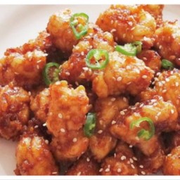 ไก่คลุกซอส