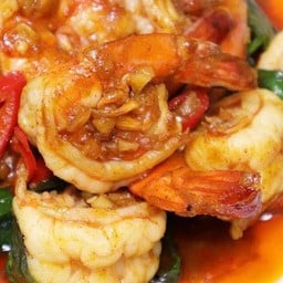 ข้าวพริกเผากุ้ง