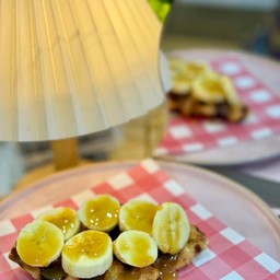 ครอฟเฟิล กล้วยหอมคาราเมล