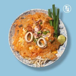 ผัดไทยหมึก