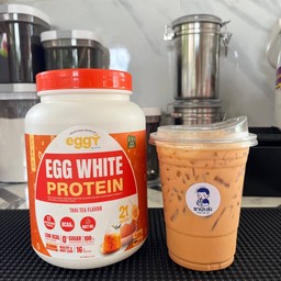 ชาไทยเย็น ( โปรตีนไข่ขาว )
