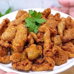 หนังไก่กรอบ