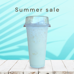 นมวนิลาเย็น