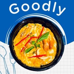 ข้าวห่อหมกทะเลไข่ข้น