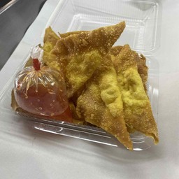 เกี๊ยวไก่ทอดกรอบ