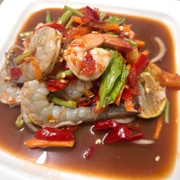 ยำกุ้งทูโทน