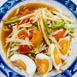 ตำไทยไข่เค็ม