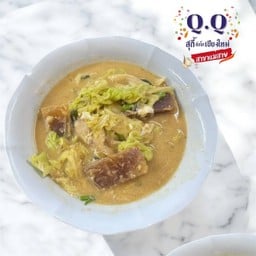 สุกี้น้ำหมึกกรอบ