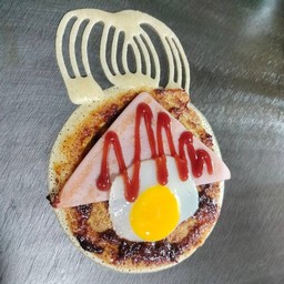 พริกเผา+แฮม+ไข่