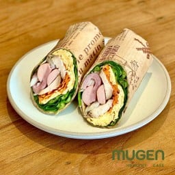 แรปไข่คนแฮมไส้กรอก