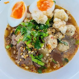 ก๋วยเตี๋ยวหมูต้มยำมะนาว (พิเศษ)