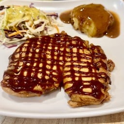 อกไก่ซอสบาร์บีคิว