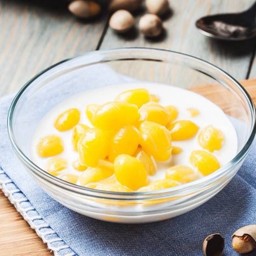 (D)-แปะก๊วยนมสด