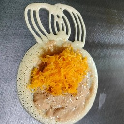 เนยถั่ว+ฝอยทอง