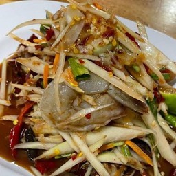 ตำกุ้งสด