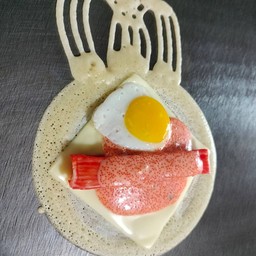 ชีส+ปูอัด+ไข่กุ้ง+ไข่