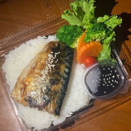 ข้าวหน้า ปลาซาบะ เทริยากิ