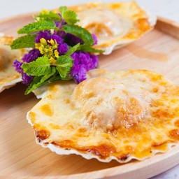 หอยเชลล์อบชีส