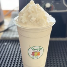 มะพร้าวปั่นนมสด(ไซรัปSenorita)