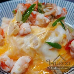 ไข่ข้นหน้ากุ้ง