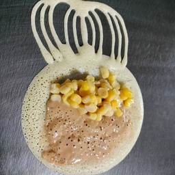 เนยถั่ว+ข้าวโพด