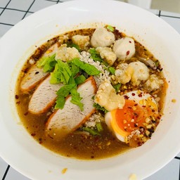 ก๋วยเตี๋ยวหมูต้มยำ (ธรรมดา)
