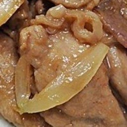 หมูผักหอมหัวใหญ่