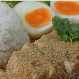 ข้าว ไก่อบ น้ำผึ้งเดือน 5 สูตรบางกอกน้อย