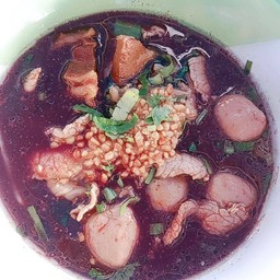 เกาเหลาต้มยำน้ำใสเนื้อไม่ผัก