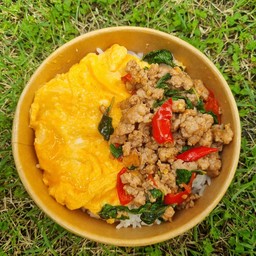 กะเพราอิ่มอร่อย