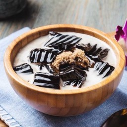 (D)-เฉาก๊วยนมสด