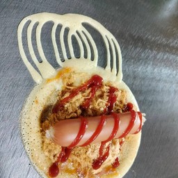 พิซซ่า+หมูหยอง+ไส้กรอก