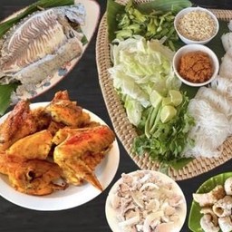 ข้าวปุ้นแจ่วขิง ใหญ่