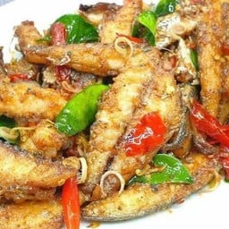 ข้าวปลาทูแกะผัดตะไคร้