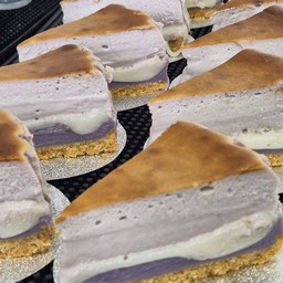 ชีสเค้กโมจิเผือก