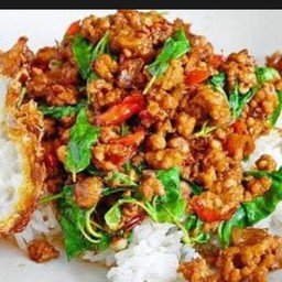 กะเพราหมู