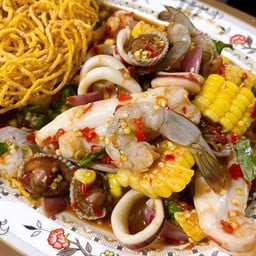 🌶️🦑เจ้ฟ้า ยำแป้น แซ่บยันแต๊ดๆ🦐🍋