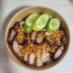 ข้าวหมูทอด