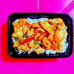 หมูผัดซอสสุกี้