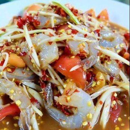 ตำป่ากุ้งสด