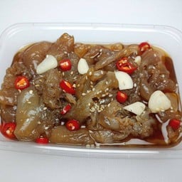 แมงกระพรุนดองซีอิ๊ว 250g พร้อมชุดผัก
