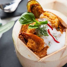 ห่อหมกทะเลมะพร้าวอ่อน