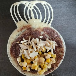 นูเทลล่า+ข้าวโพด+อัลมอนด์